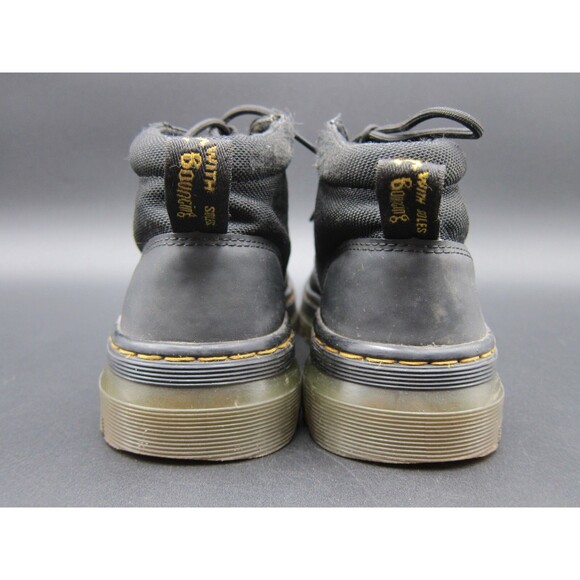 Dr. Martens Boots Mens 5 Bonny Chukka Black Ankle Rubber Soles Lace Up - Picture 4 of 9